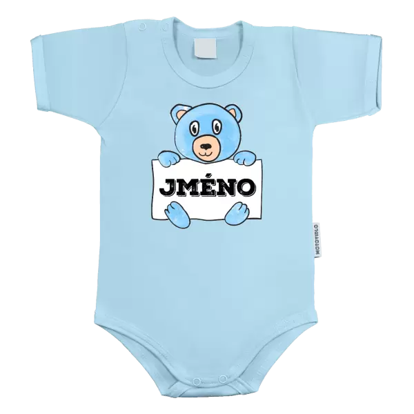 Dětské body Medvídek se jménem