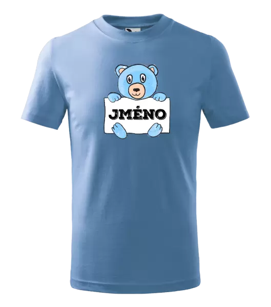 Dětské tričko Medvídek se jménem