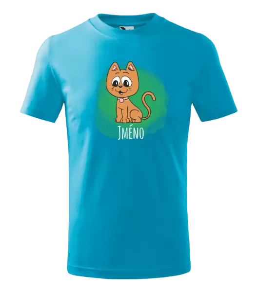 Dětské tričko Kočička