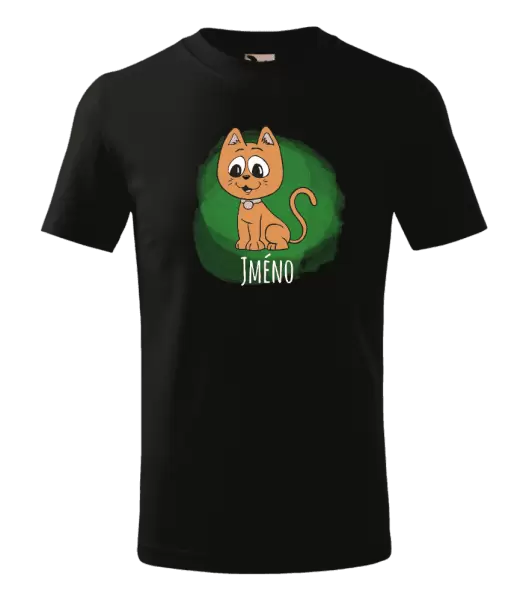 Dětské tričko Kočička