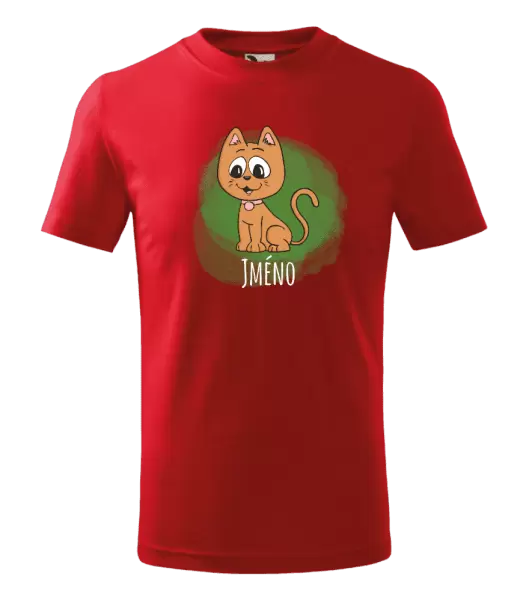 Dětské tričko Kočička