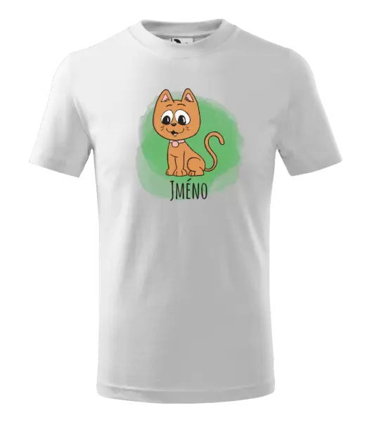 Dětské tričko Kočička