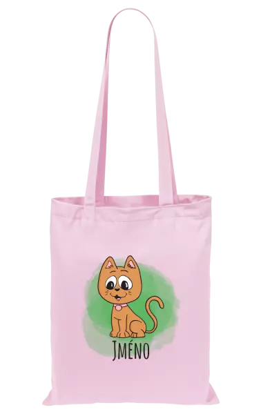 Látková taška Kočička