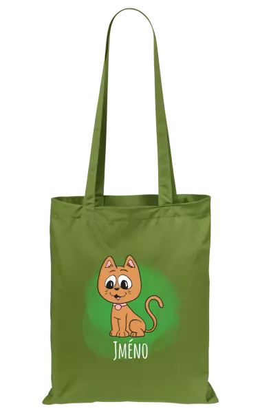Látková taška Kočička