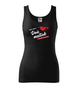 Dámske tielko Môj prvý deň matiek - som čerstvá mamička