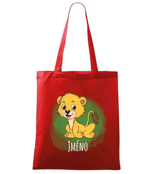 Látková taška Lvíček