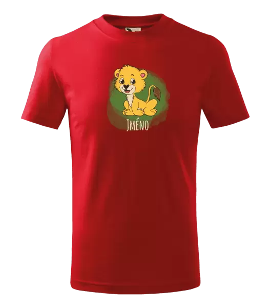 Dětské tričko Lvíček