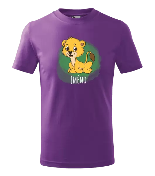 Dětské tričko Lvíček