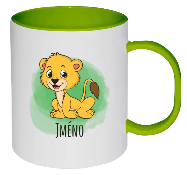 Plastový hrnek Lvíček
