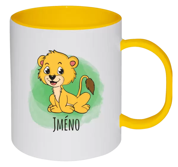 Plastový hrnek Lvíček