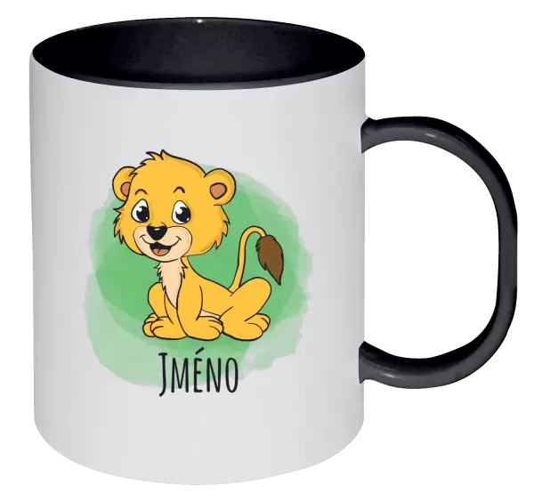 Plastový hrnek Lvíček