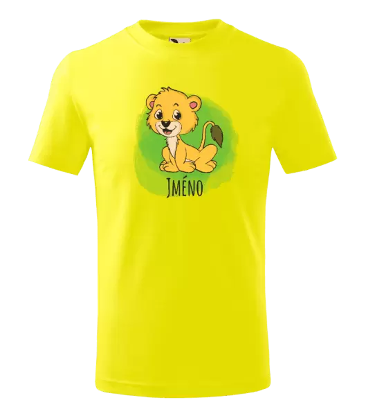 Dětské tričko Lvíček
