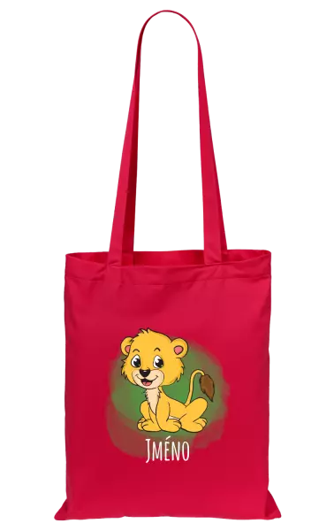 Látková taška Lvíček
