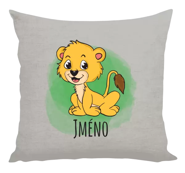 Polštář Lvíček