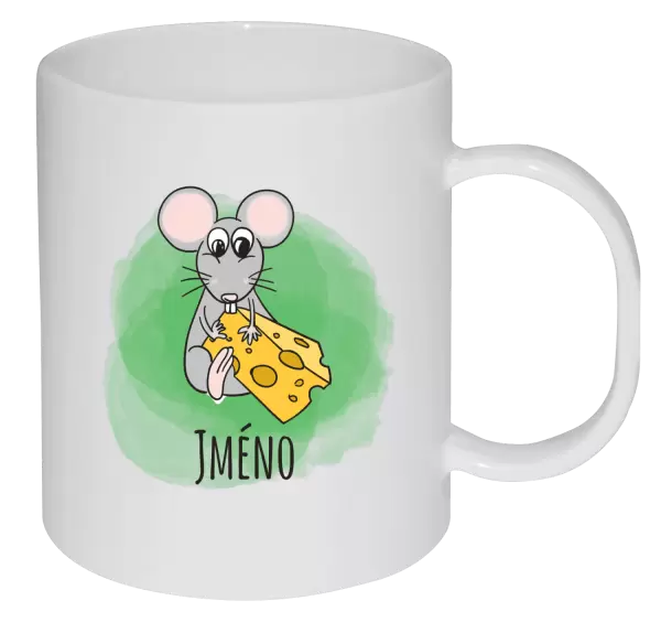 Plastový hrnek Myška