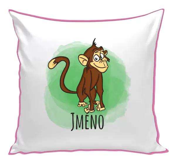Polštář Opička