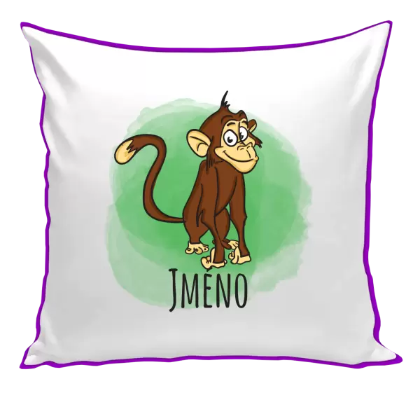 Polštář Opička