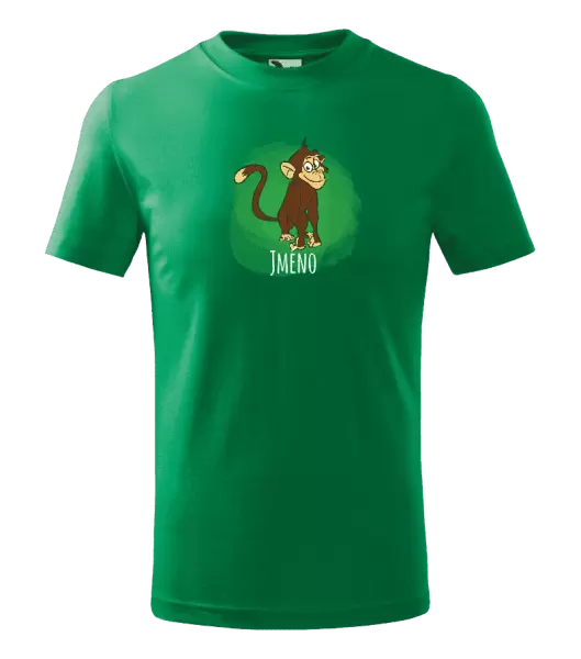 Dětské tričko Opička