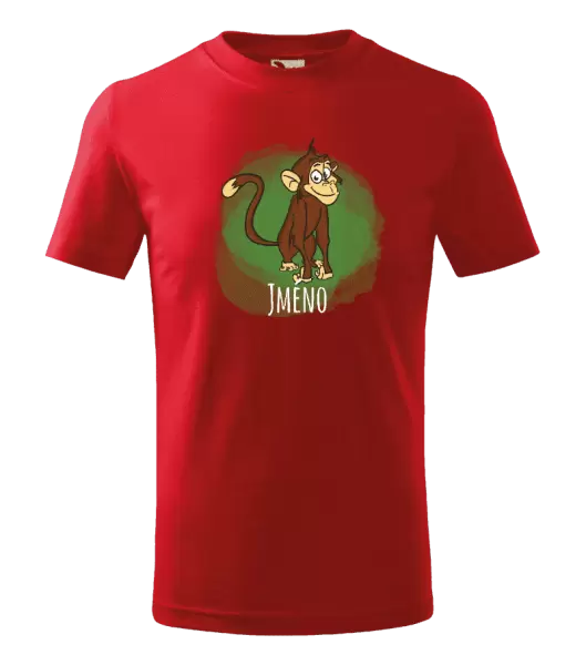 Dětské tričko Opička
