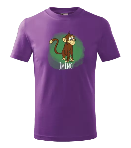 Dětské tričko Opička