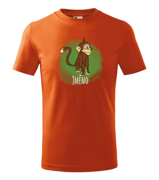 Dětské tričko Opička