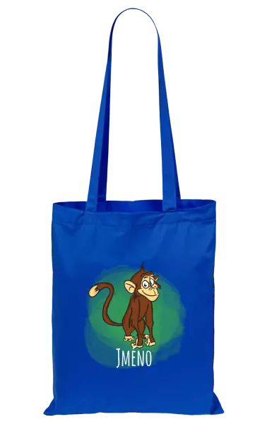 Látková taška Opička