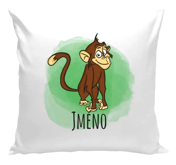 Polštář Opička