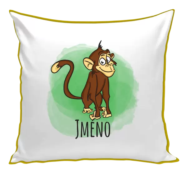Polštář Opička