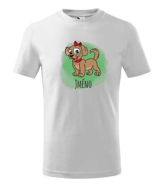 Dětské tričko Pejsek