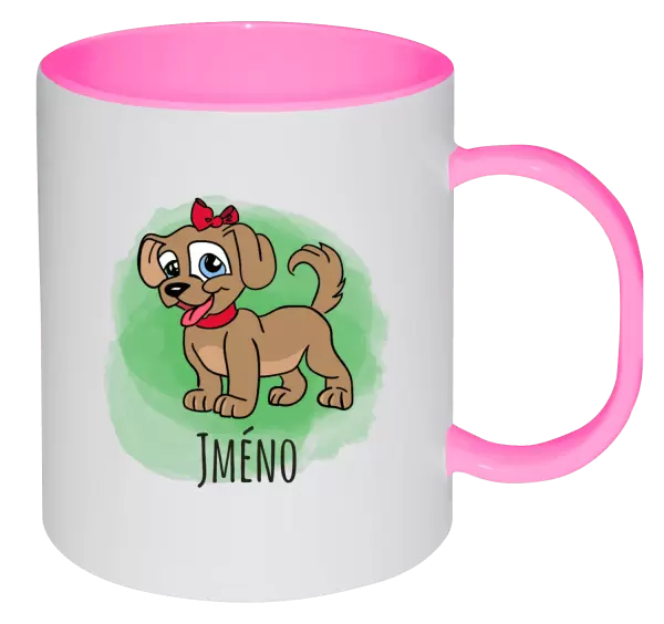 Plastový hrnek Pejsek