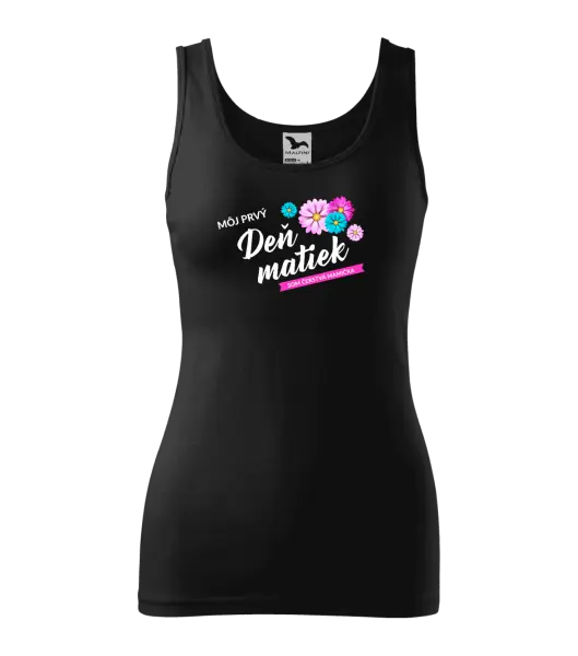 Dámske tielko Môj prvý deň matiek - kvety