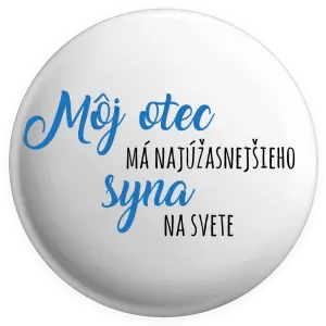 Placka Môj otec má najúžasnejšieho syna na svete 