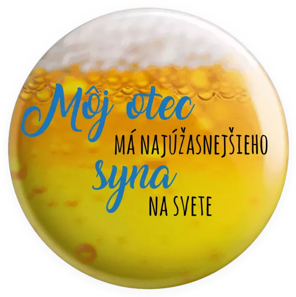 Placka Môj otec má najúžasnejšieho syna na svete 