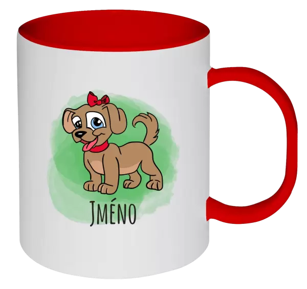 Plastový hrnek Pejsek