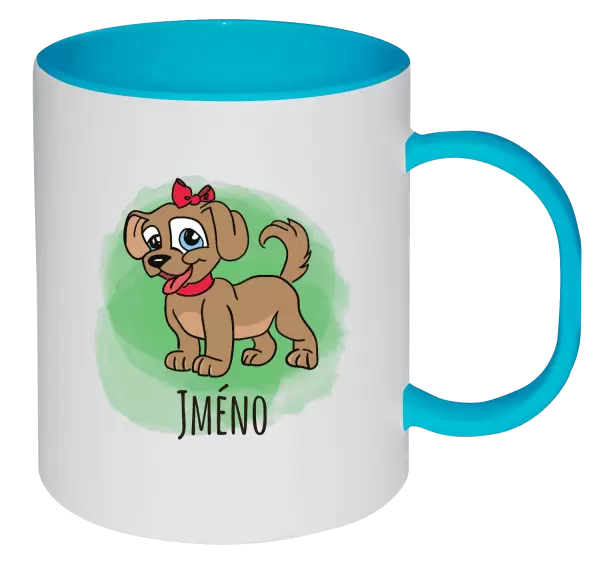 Plastový hrnek Pejsek