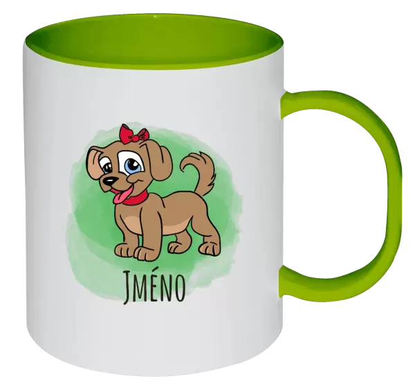 Plastový hrnek Pejsek