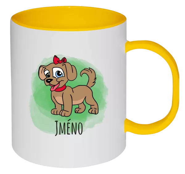 Plastový hrnek Pejsek