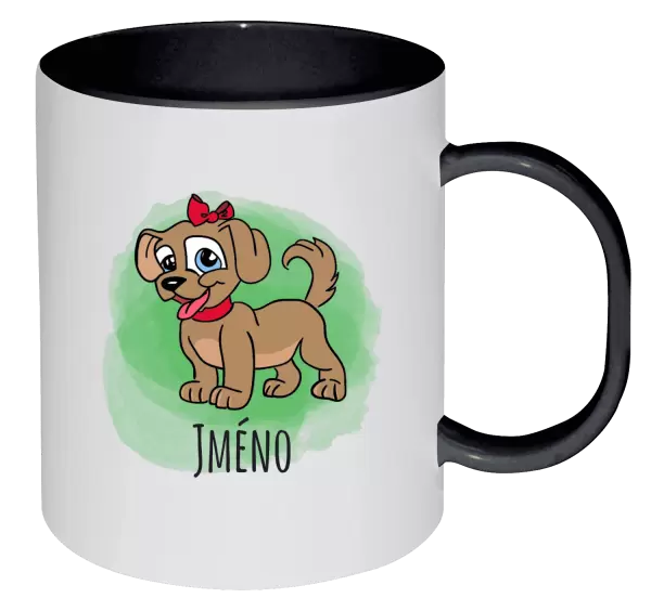 Plastový hrnek Pejsek