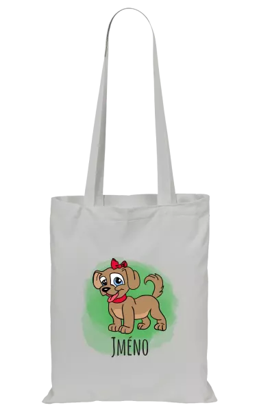 Látková taška Pejsek