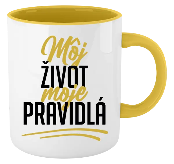 Hrnček  Môj život, moje pravidlá