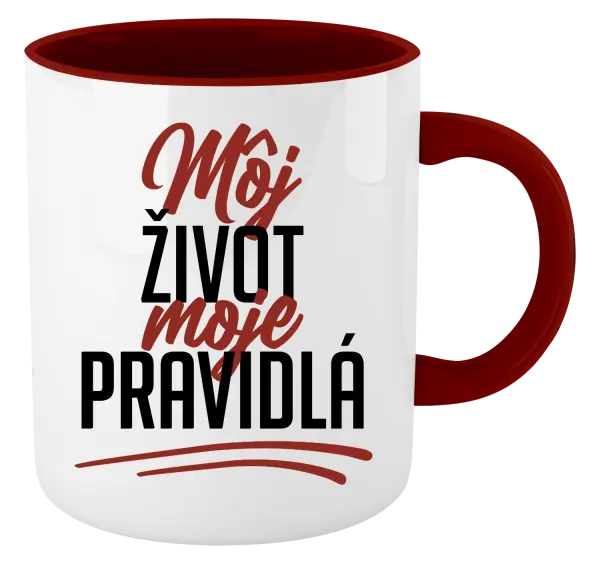 Hrnček  Môj život, moje pravidlá