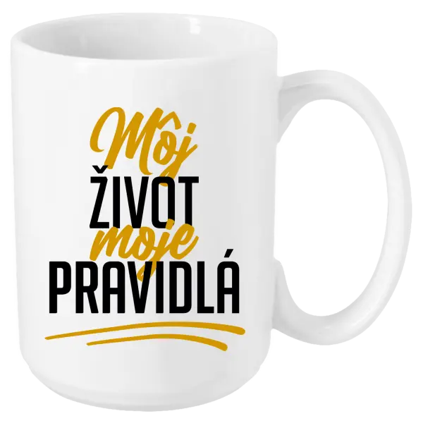 Hrnček Môj život, moje pravidlá