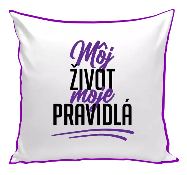 Vankúš Môj život, moje pravidlá