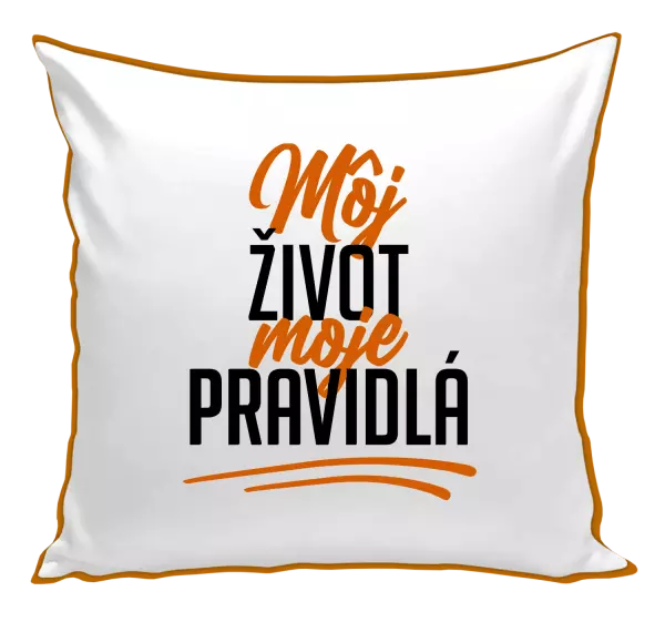 Vankúš Môj život, moje pravidlá