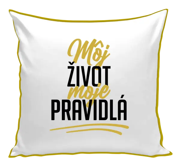 Vankúš Môj život, moje pravidlá