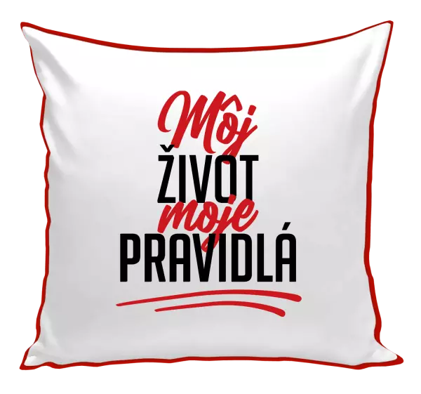 Vankúš Môj život, moje pravidlá