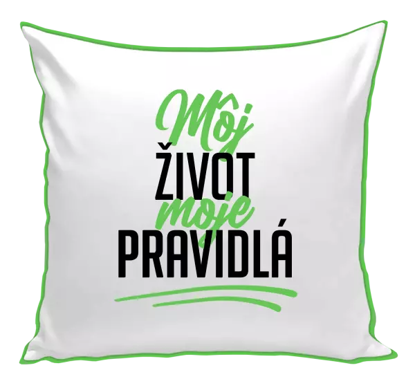 Vankúš Môj život, moje pravidlá