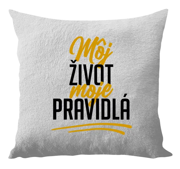 Vankúš Môj život, moje pravidlá