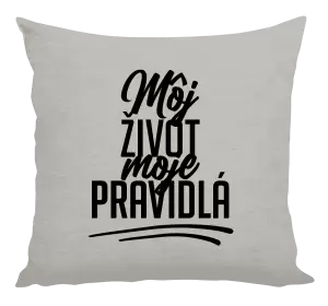 Vankúš Môj život, moje pravidlá