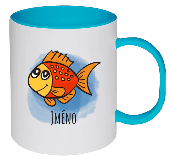 Plastový hrnek Rybička